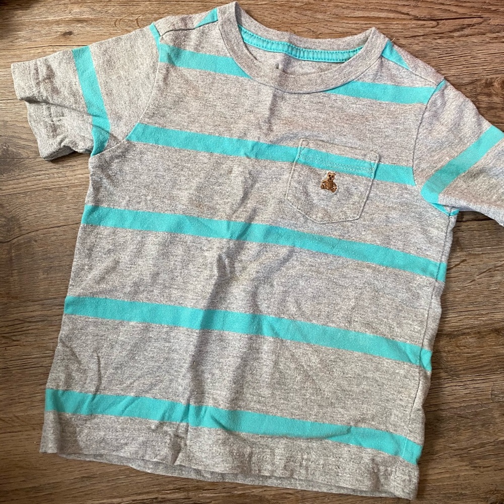 babyGap stripe pocket tshirt